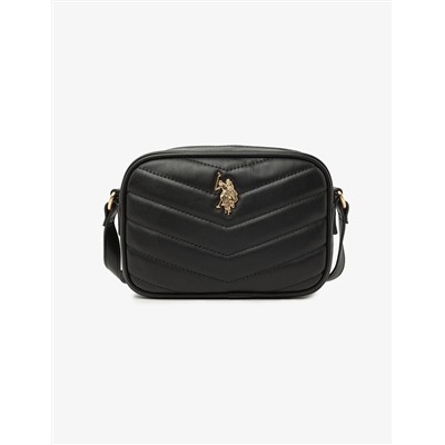QUILTED V CROSSBODY BAG