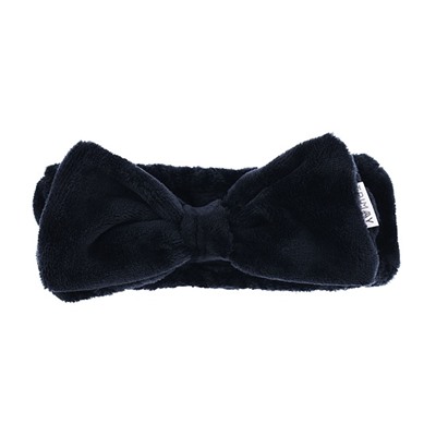 Black Big Ribbon Hair Band Повязка бант для волос