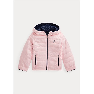 Girls 2-6x Reversible Water-Repellent Jacket