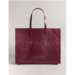 ALLICON Mock Croc Icon Tote Bag