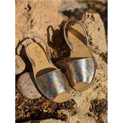 AB.Zapatos · 3207 · LIRIOS PLATINO+PELLE-007-17 oro