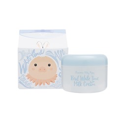 Elizavecca Milky Piggy Real White Time Milk Cream Крем для лица и тела осветляющий 100г