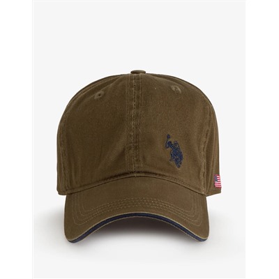 MENS WASHED SIDE LOGO HAT