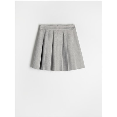 Jersey mini skirt