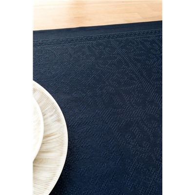 Moroccon Runner - Lacivert - 45x160 cm