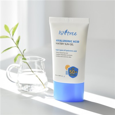 Hyaluronic Acid Watery Sun Gel SPF50+ PA++++ Солнцезащитный гель с гиалуроновой кислотой