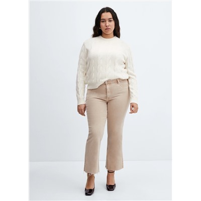 Jeans Sienna flare crop