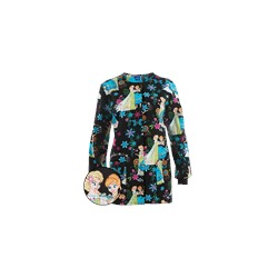 Cherokee Tooniforms Frozen Fever Warm-Up Scrub Jacket