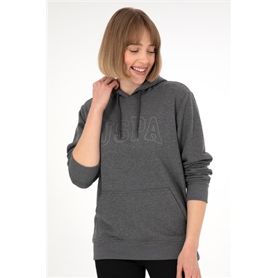 Erkek Antrasit Melanj Basic Sweatshirt