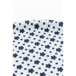 Rêve Bleu Petite Fleur Yuvarlak Tepsi