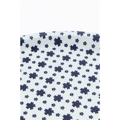 Rêve Bleu Petite Fleur Yuvarlak Tepsi