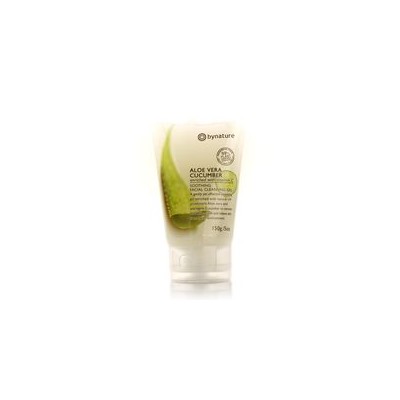 Очищающий гель для умывания с огурцом и алоэ вера Bynature 150 гр / Bynature Aloe Vera Cucumber Facial Cleansing Gel 150 gr