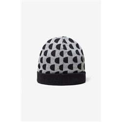 Gorro reversible monogram