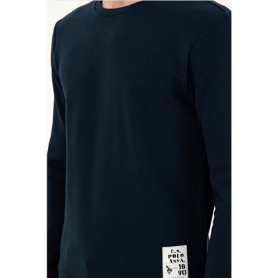 Erkek Lacivert Sweatshirt