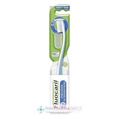 Fluocaril Brosse à Dents Précision Interdentaire 20/100 Souple