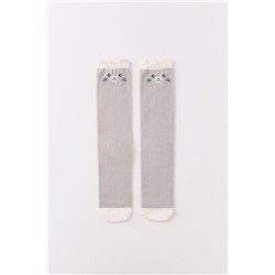 Calcetines largos print conejo 3D