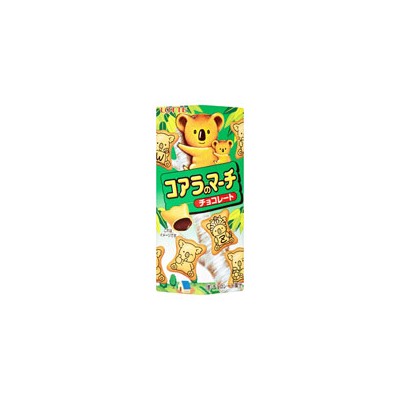Фигурное печенье со шоколадной начинкой Lotte Koala's 37 гр / Lotte Koala's March Chocolate Flavoured Biscuits with Cream Filling 37g