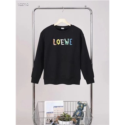 Мужская теплая толстовка с вышивкой  LOEW*E 💛