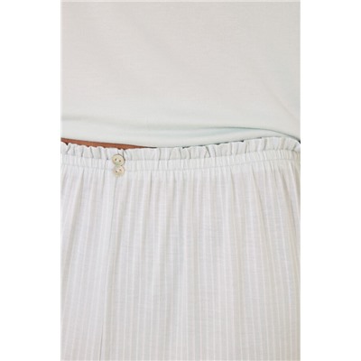 Pijama Capri viscosa verde rayas