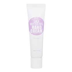 DERMA FACTORY EDLP Shea Butter 10% Hand Cream Pure Musk Увлажняющий крем для рук с маслом ши и ароматом белого мускуса 30г