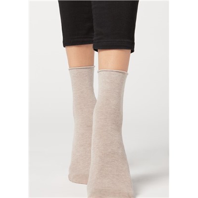 Knöchelsocken aus Baumwolle ohne Gummi