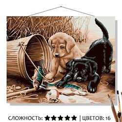 «ЩЕНКИ НА РЫБАЛКЕ»