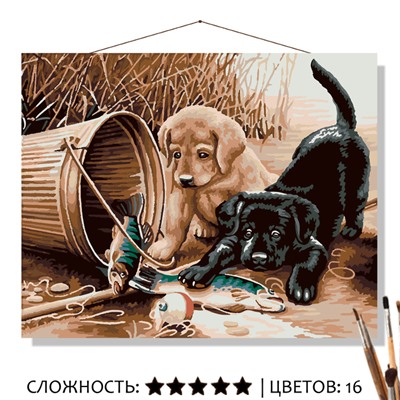 «ЩЕНКИ НА РЫБАЛКЕ»