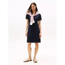 Stretch-Cotton Regular Fit Polo Dress