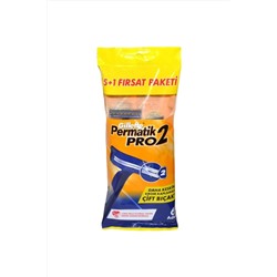 Gillette, Permatik Pro2 Tıraş Bıçağı 6'lı Poşet 7702018603237 Tıraş Bıçağı