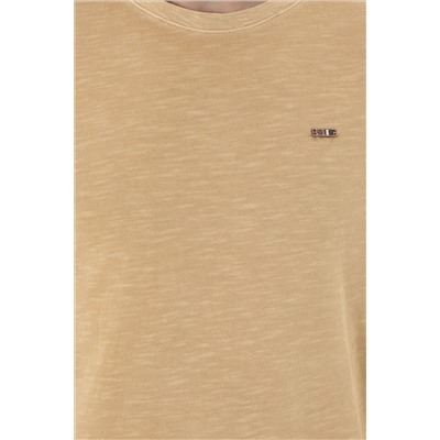 Erkek Camel Basic Tişört