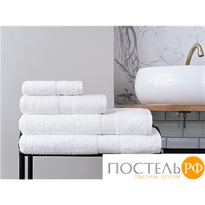 Полотенце Arya Однотонное 70X140 Miranda Soft Белый