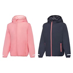 CRIVIT® Regenjacke Mädchen, wind- und wasserdicht