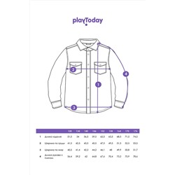 Рубашка PLAYTODAY, 1088606