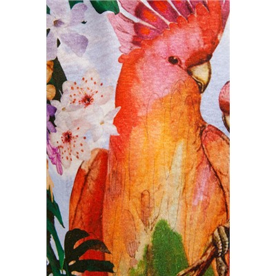 Camiseta tropical loros