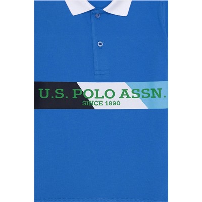 Erkek Çocuk Saks Polo Yaka Tişört