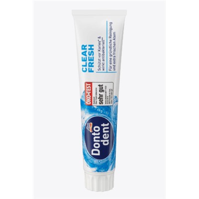 Zahnpasta clear fresh, 125 ml