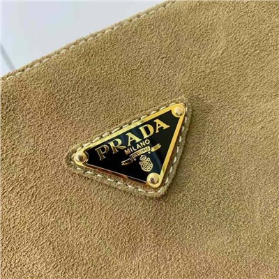 Замшевые сапоги с круглым носом Prad*a 👢   Реплика 1:1