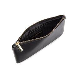 KARL LAGERFELD PARIS Solid Wristlet Pouch