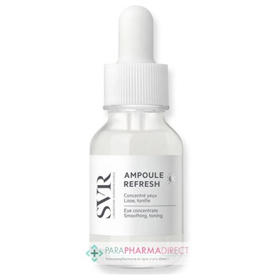 SVR AMPOULE REFRESH - Jour - Concentré Yeux, Lisse, Tonifie 15 ml