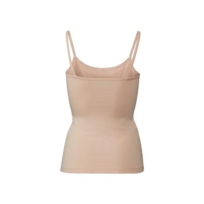 ESMARA® Lingerie ESMARA® Spaghettiträgerhemden Damen, 3 Stück, mit Bio-Baumwolle und Elasthan