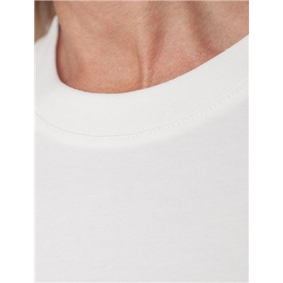 Футболка свободная из премиального хлопка с эластаном