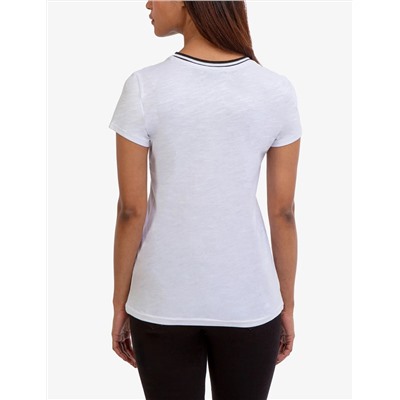 RINGER NECK TRIM T-SHIRT