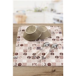 HAMUR Bulaşık Kurutma Matı 42x50 Cm Pedi Kurulama Bezi Örtüsü Mf-067 E50MF0851367