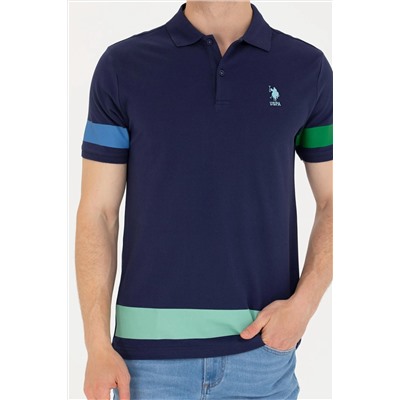 Erkek Lacivert Polo Yaka Tişört