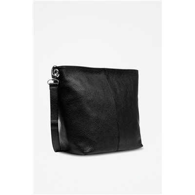 Bandolera de piel Apricale Negro