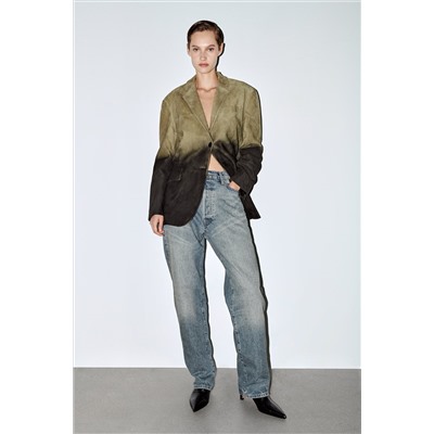 ZW COLLECTION RELAXED MID-RISE JEANS