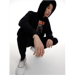 Hoodie mit großer Kapuze