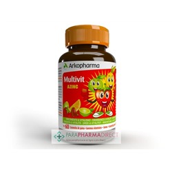 ArkoPharma Azinc Multivit Croisance & Vitalité 60 gommes