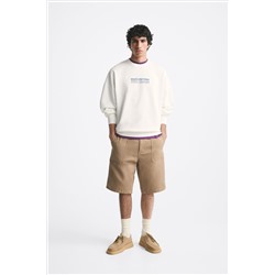 SUDADERA TEXTO ESTAMPADO
