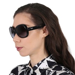RAY-BAN  Jackie Ohh II Grey Gradient Butterfly Ladies Sunglasses